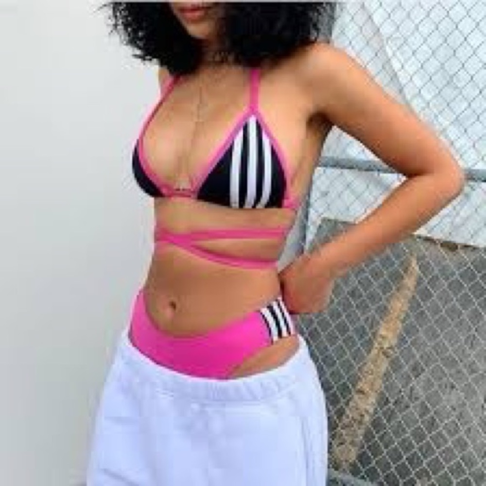 Frankie collective adidas bikini top